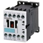 Контактор Siemens 3 кВт, 400 В, 1 НО, типоразмер S00 3RT1015-1BB41