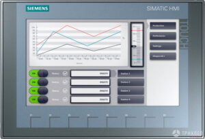 Панель оператора Simatic HMI KTP700 Basic код 6AV2123-2GB03-0AX0 Siemens-1шт